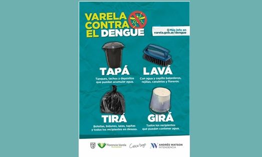 Florencio Varela - Campaña de prevención y concientización sobre dengue